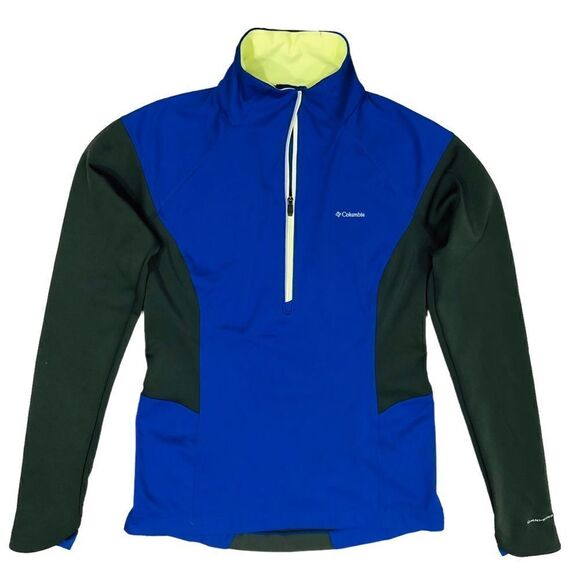 Columbia Omni Sweatshirt Wind Block 1/4 Zip Women’s Pull Over Sz S - Picture 1 of 12